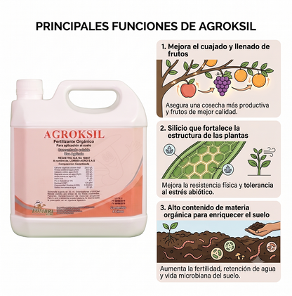 AGROKSIL / Cuajado y Fortalecimiento
