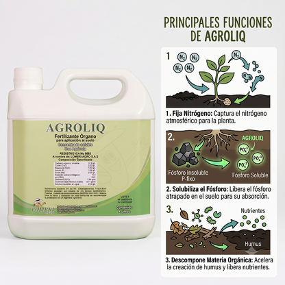 AGROLIQ / 3 Microorganismos Esenciales