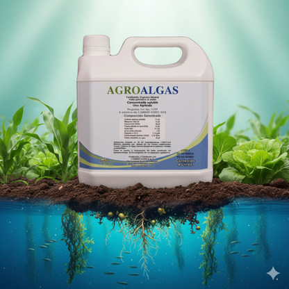AGROALGAS / bioestimulante radicular + activador de suelo