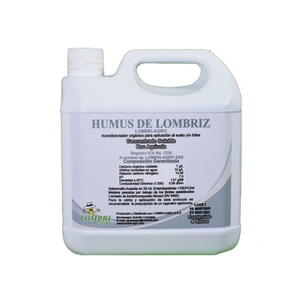 Humus de lombriz / Fertilizante organico