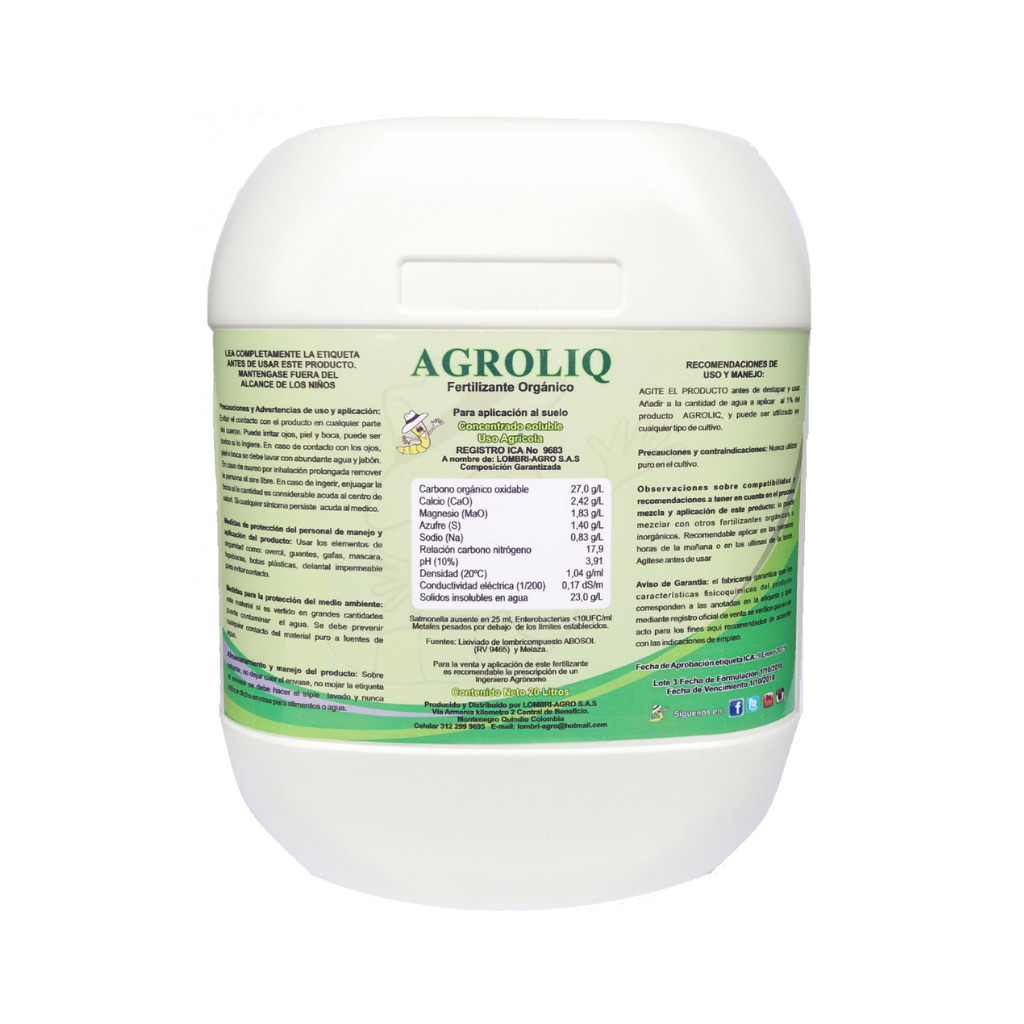 Agroliq / Biofertilizante